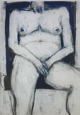 Lot 85 - John EMANUEL (b.1930) Seated Female Nude...