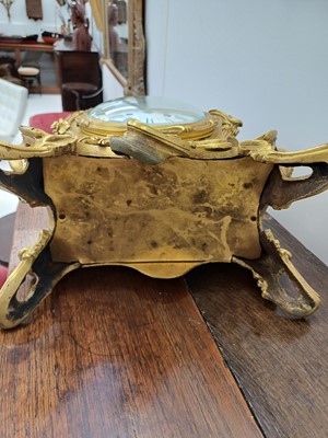 Lot 527 - A French ormolu mantel clock by Jacques Caffieiri