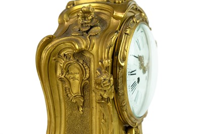 Lot 527 - A French ormolu mantel clock by Jacques Caffieiri