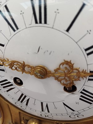 Lot 527 - A French ormolu mantel clock by Jacques Caffieiri
