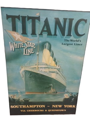 Lot 353 - Two White Star Line posters