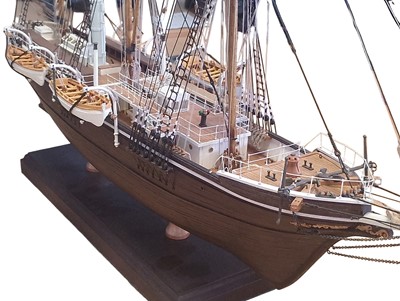 Lot 501 - A fine scale model of Ernest Shackleton's Endurance