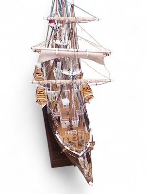Lot 501 - A fine scale model of Ernest Shackleton's Endurance