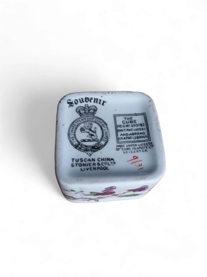 Lot 26 - Cunard Steamship Company, The Cube tea ware for Stonier & Co Liverpool.