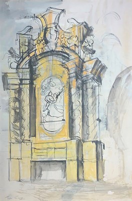 Lot 137 - Tom CROSS (1931-2009) 'Altarpiece, Recanati'...
