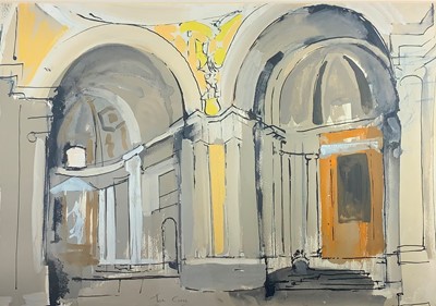 Lot 20 - Tom CROSS (1931-2009) S. Martina and Luca,...