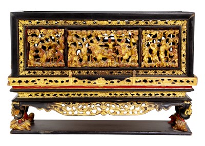 Lot 788 - A Chinese Chanab (offering box), late 19th century