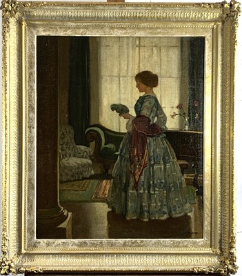 Lot 1033 - William Dacre ADAMS (1864-1951) Woman with a...