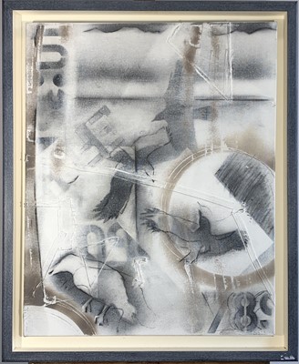 Lot 31 - Robert Cary WILLIAMS (XX) Crows II Mixed media...