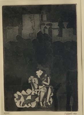 Lot 1078 - Francisco ECHAUZ BUISAN Flamenco Dancer and...