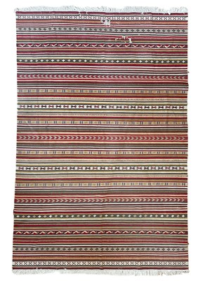 Lot 320 - A Persian kelim, 20th century.