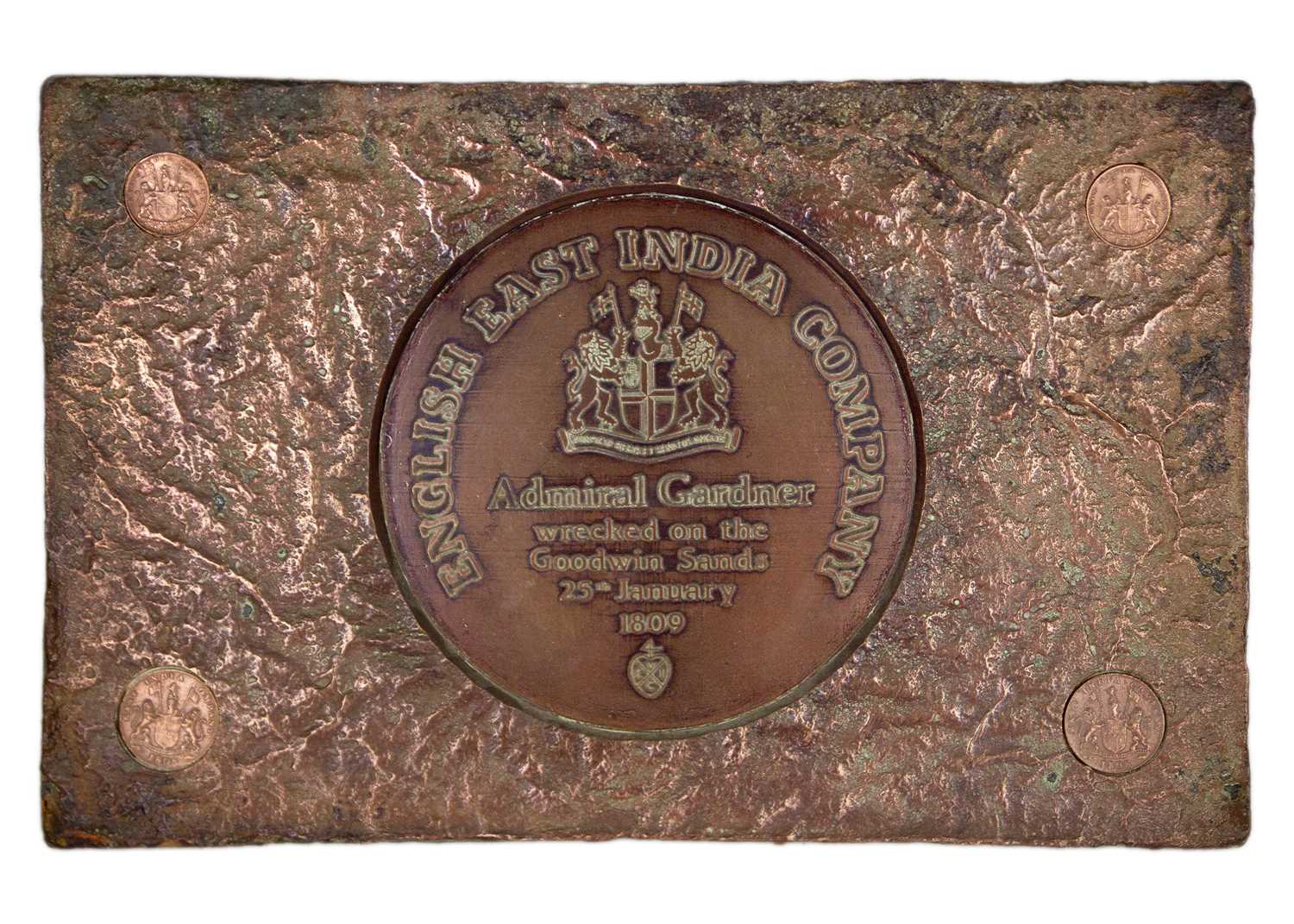 Lot 12 - The Admiral Gardner and the Britannia, wrecked 1809