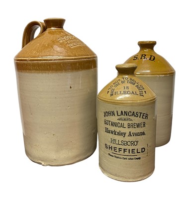 Lot 40 - Jacob Corin, Farmer's Arms, Penzance, A large stoneware storage jar.