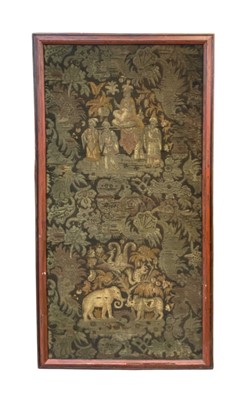 Lot 273 - A French tapestry, 19th century, of Persian design.