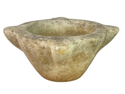 Lot 37 - A marble mortar.