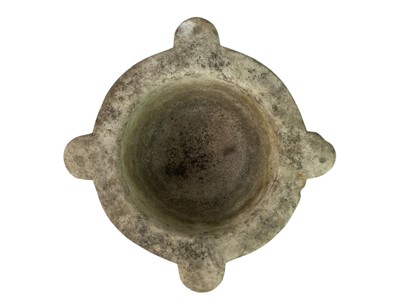 Lot 37 - A marble mortar.