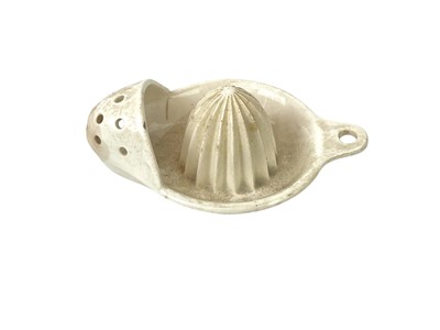 Lot 7 - A collection of eight various pottery jelly moulds.