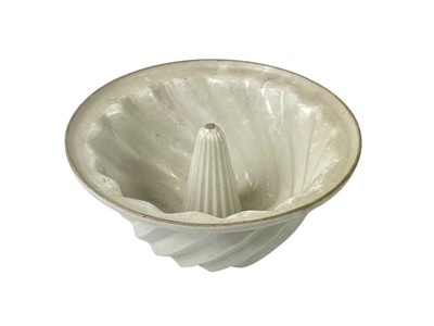 Lot 7 - A collection of eight various pottery jelly moulds.
