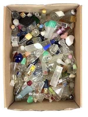 Lot 6 - A large collection of miniature scent bottles.