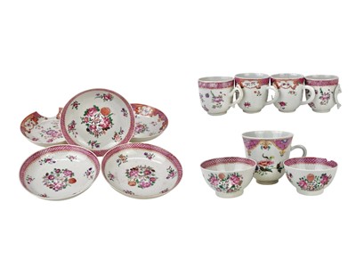 Lot 702 - A quantity of Chinese famille rose porcelain