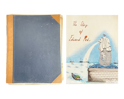 Lot 661 - An interesting manuscript for the story of Edward Pod by Anna Rowbathan, Singapore.
