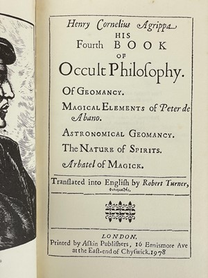 Lot 40 - (Occult) Henry Cornelius Agrippa