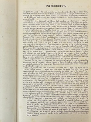 Lot 39 - (Occult) John Dee