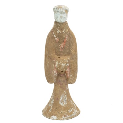 Lot 1113 - A Large Chinese funerary figure or tomb attendant.