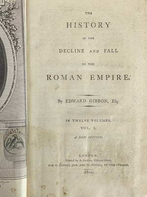 Lot 17 - (Bindings) Edward Gibbon