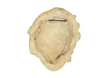 Lot 32 - An Art Deco plaster face mask wall plaques of pierot.
