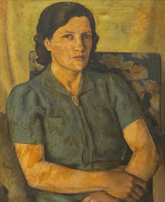 Lot 15 - English School Mid-Century Female Portrait
