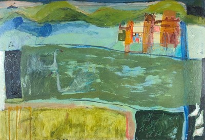 Lot 50 - Daphne MCCLURE (b.1930) Swans on Hayle Pool...