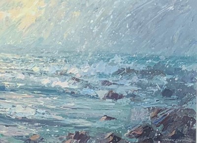 Lot 54 - Mark PRESTON (b.1976) Blizzard, Priest's Cove...