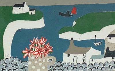 Lot 95 - Heather BRAY (20th/21st Century) Fishermans...