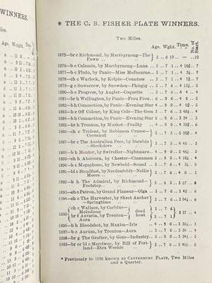 Lot 2 - (Australian Horse Racing)
