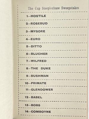 Lot 2 - (Australian Horse Racing)
