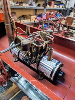 Lot 33 - A Scratch built model paddle steamer 'Waterlilly'.