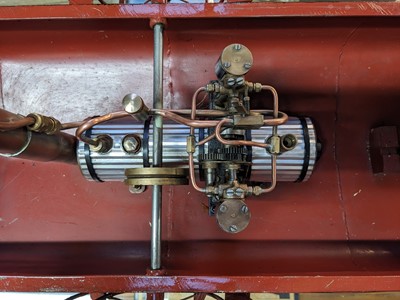Lot 33 - A Scratch built model paddle steamer 'Waterlilly'.