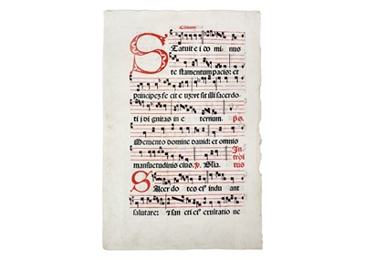 Lot 13 - (Early Printed Leaf) Antiphonal