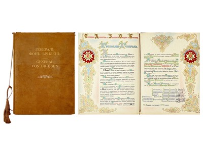 Lot 60 - (Militaria, Illuminated manuscript)