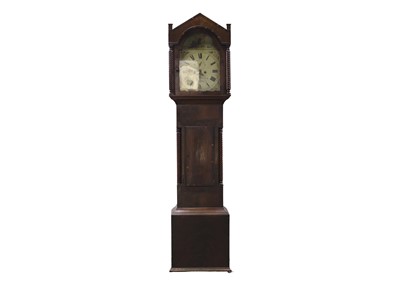 Lot 382 - An eight day mahogany longcase clock by S Shortman, Penzance.