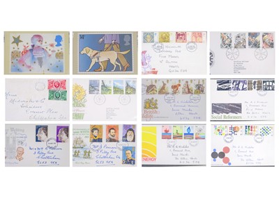Lot 193 - Approximately 290 GB First Day Covers and PHQ cards.