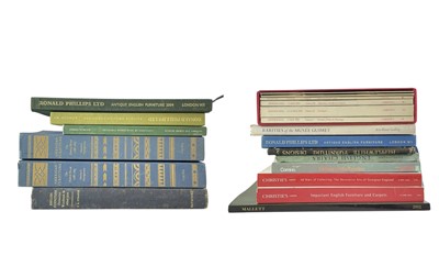 Lot 458 - Christie's Elveden Hall sale, a boxed set of six catalogues.