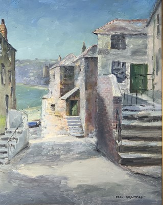 Lot 217 - Stan GREATREY St Ives- A Glimpse of the Beach...