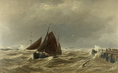 Lot 1035 - Thomas Bush HARDY (1842-1897) Entering the...