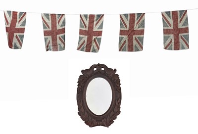Lot 317 - A string of 20th century linen union jack bunting