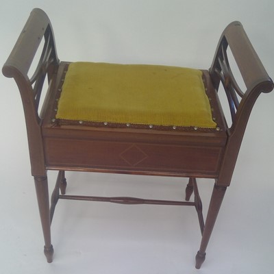 Lot 3228 - An Edwardian mahogany, cross-banded and inlaid...