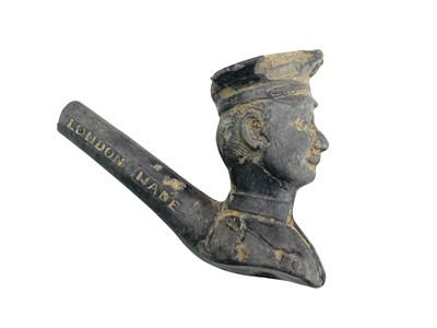 Lot 20 - WWI Interest A 'Tommy Atkins' clay pipe.