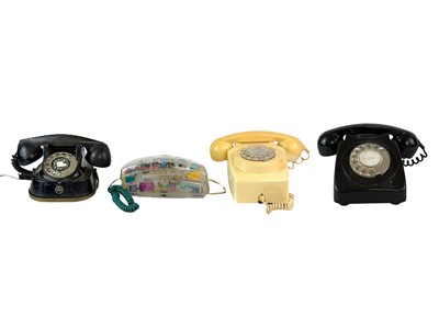 Lot 108 - A collection of four telephones.