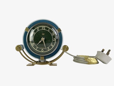Lot 367 - A Smiths Sectric Art Deco desk clock.